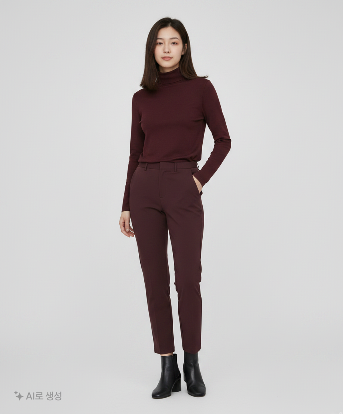 유니클로(UNIQLO) 코튼 팬츠 XL