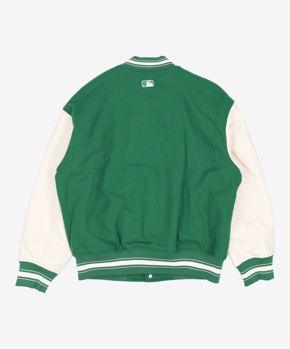 엠엘비(MLB) 베이직 미디움 로고 울 바시티자켓 NY (Mg.Green) M