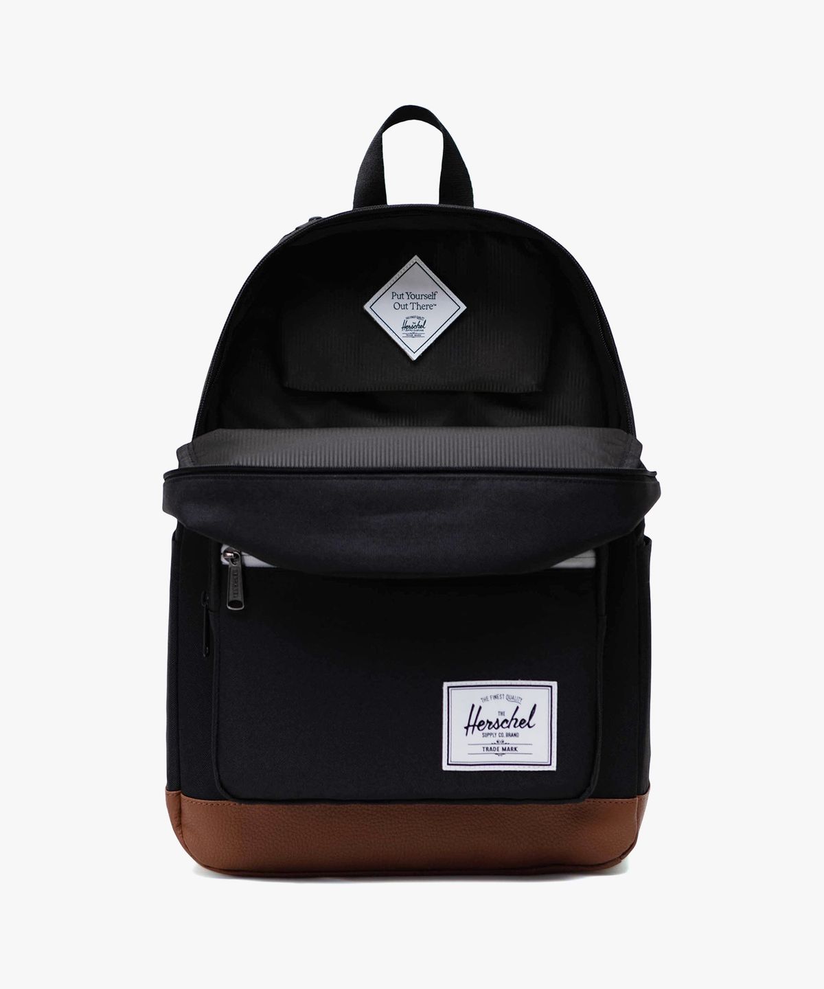 허쉘서플라이(HERSCHEL SUPPLY CO) 팝 퀴즈 백팩 Black/Tan