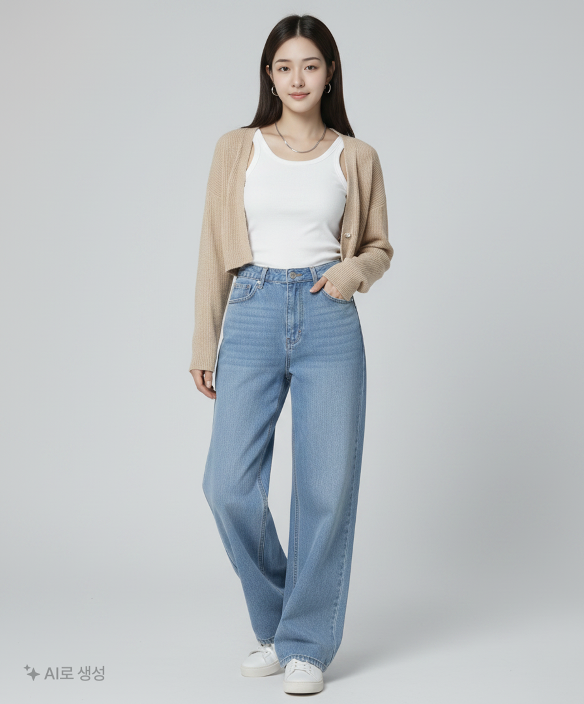 굿라이프웍스(GLW) 청/데님 팬츠 S