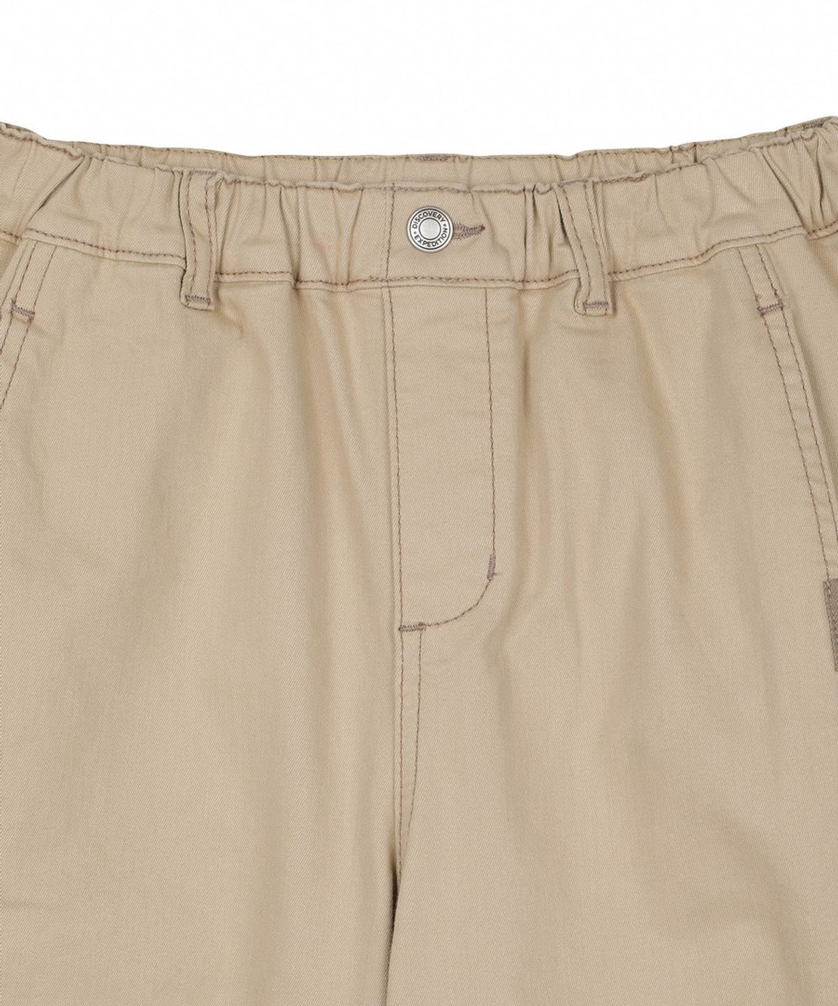 디스커버리 키즈(DISCOVERY KIDS) 키즈 커브드 우븐 팬츠 (L/BEIGE)