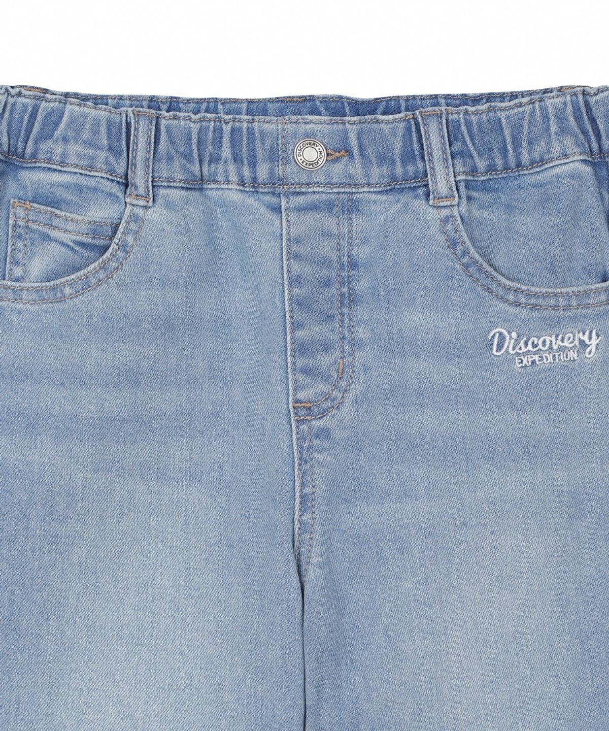 디스커버리 키즈(DISCOVERY KIDS) 여아 부츠컷 데님 팬츠(중청) (BLUE)