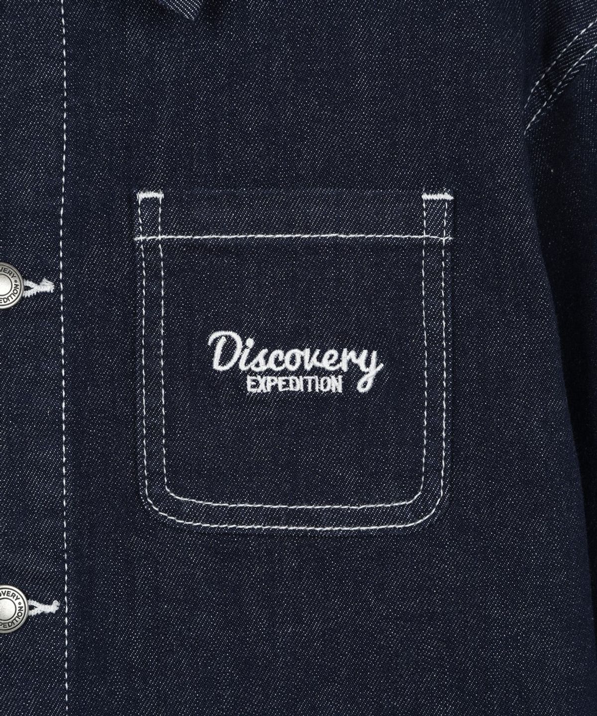디스커버리 키즈(DISCOVERY KIDS) 키즈 데님 셔켓 (D/INDIGO)