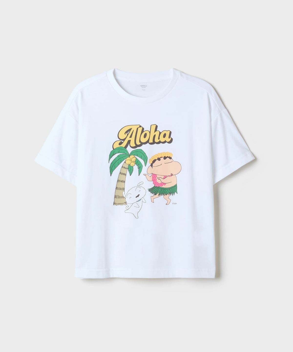 스파오 키즈(SPAO KIDS) [키즈] (짱구) 반팔티(White)_SPRLG37KU2