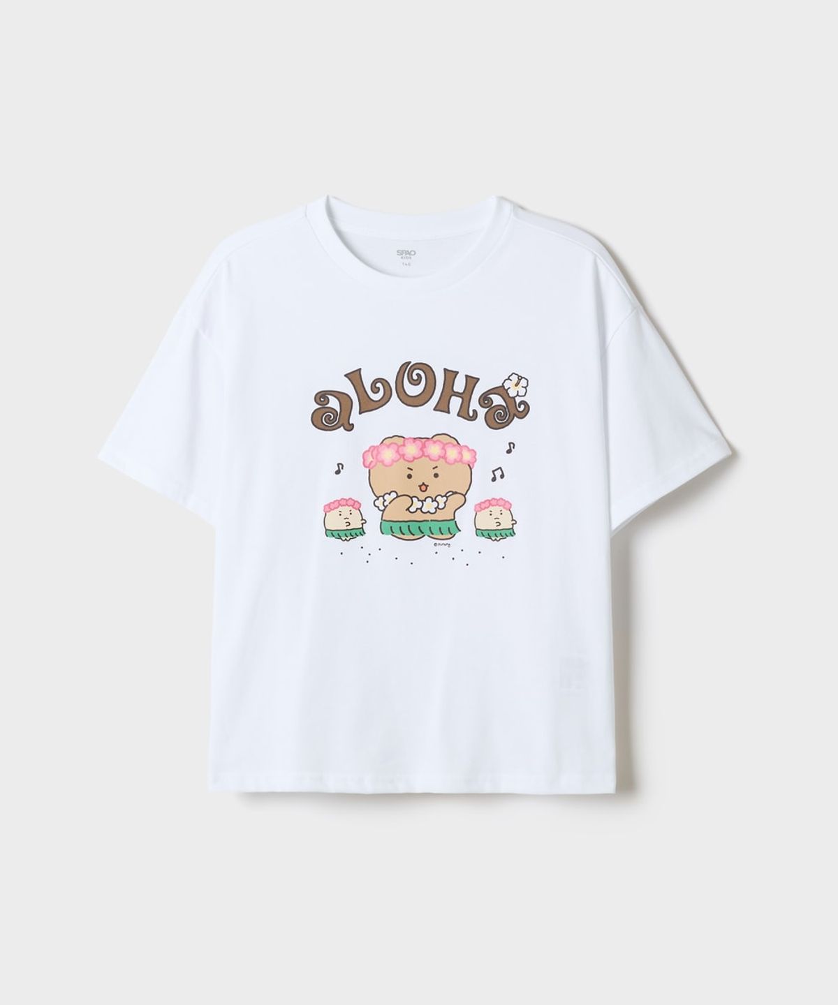 스파오 키즈(SPAO KIDS) [키즈] (망그러진곰) 반팔티(Brown)_SPRLG37KU4