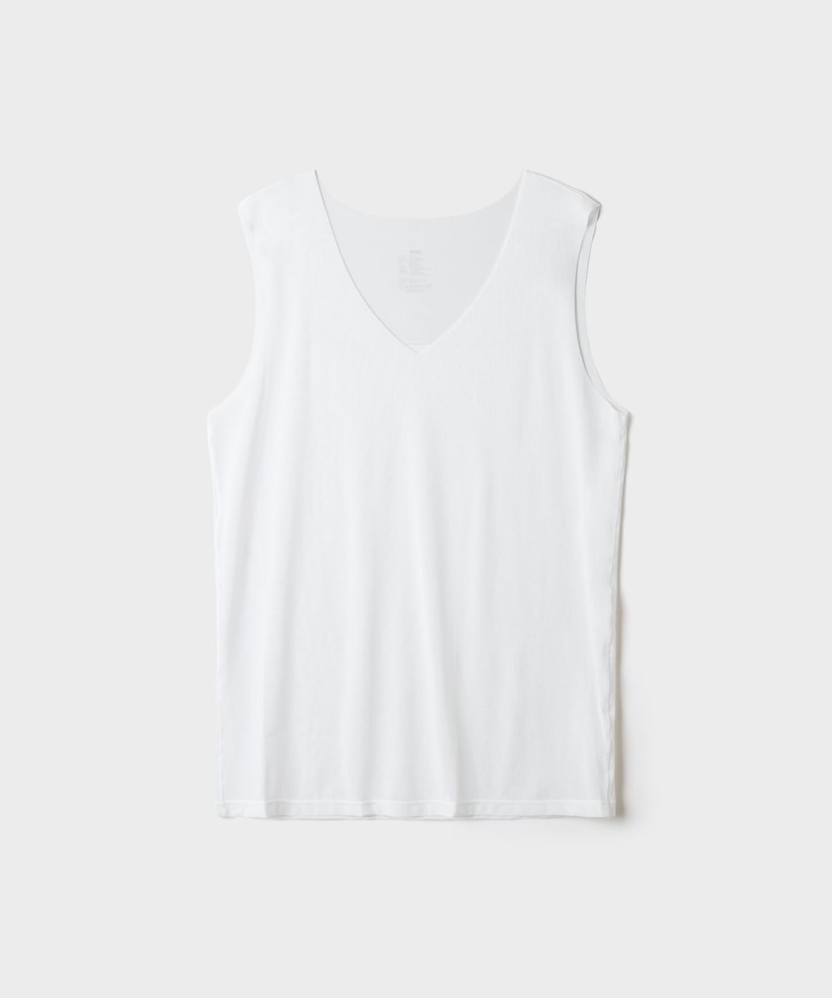 스파오(SPAO) [2PACK] [COMFORT] 남성 심리스 브이넥 민소매_SPMRGA9A22