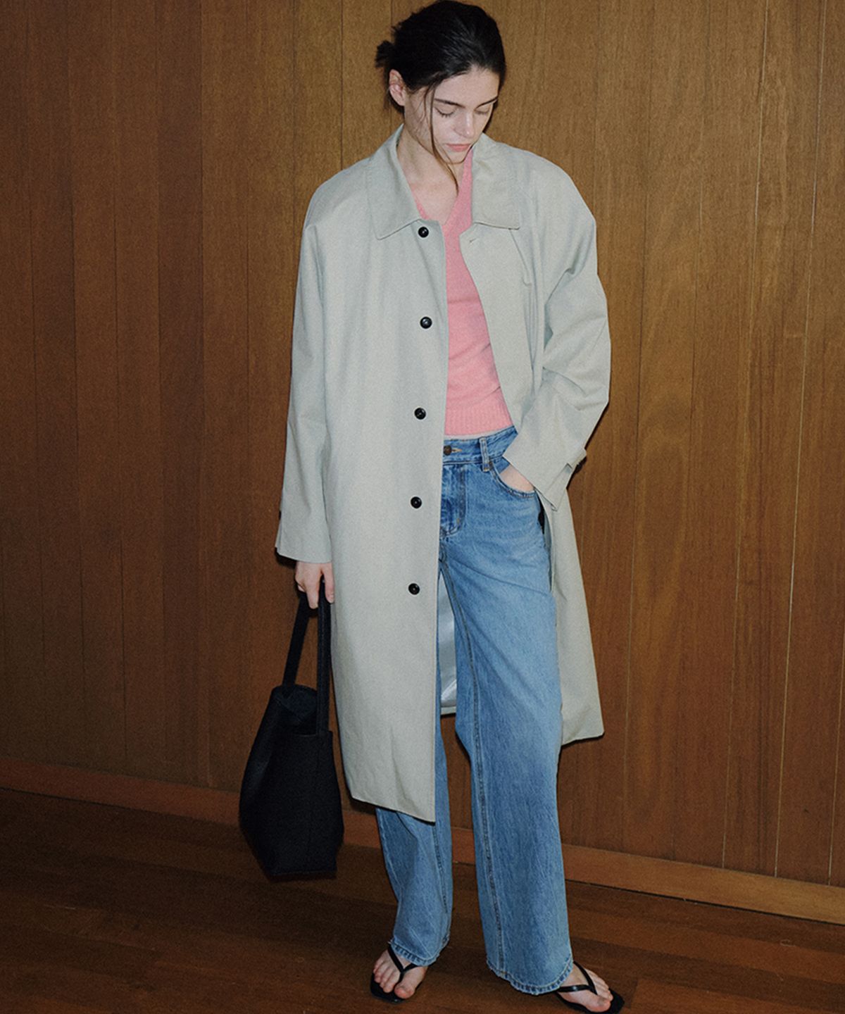 108파운드(108POUND) Low Straight Jean_Light Blue