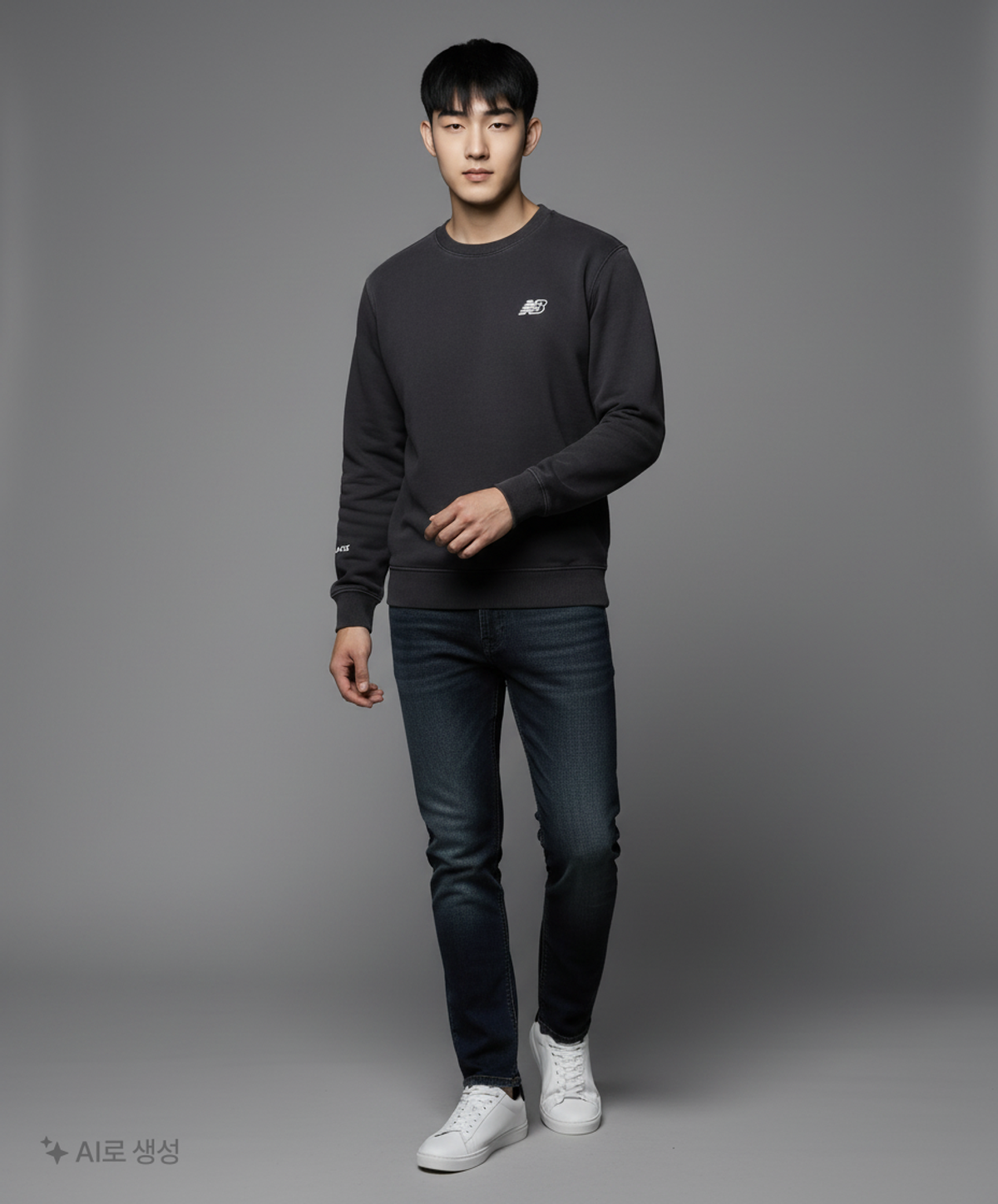 뉴발란스(NEW BALANCE) 맨투맨/스웨트셔츠 90