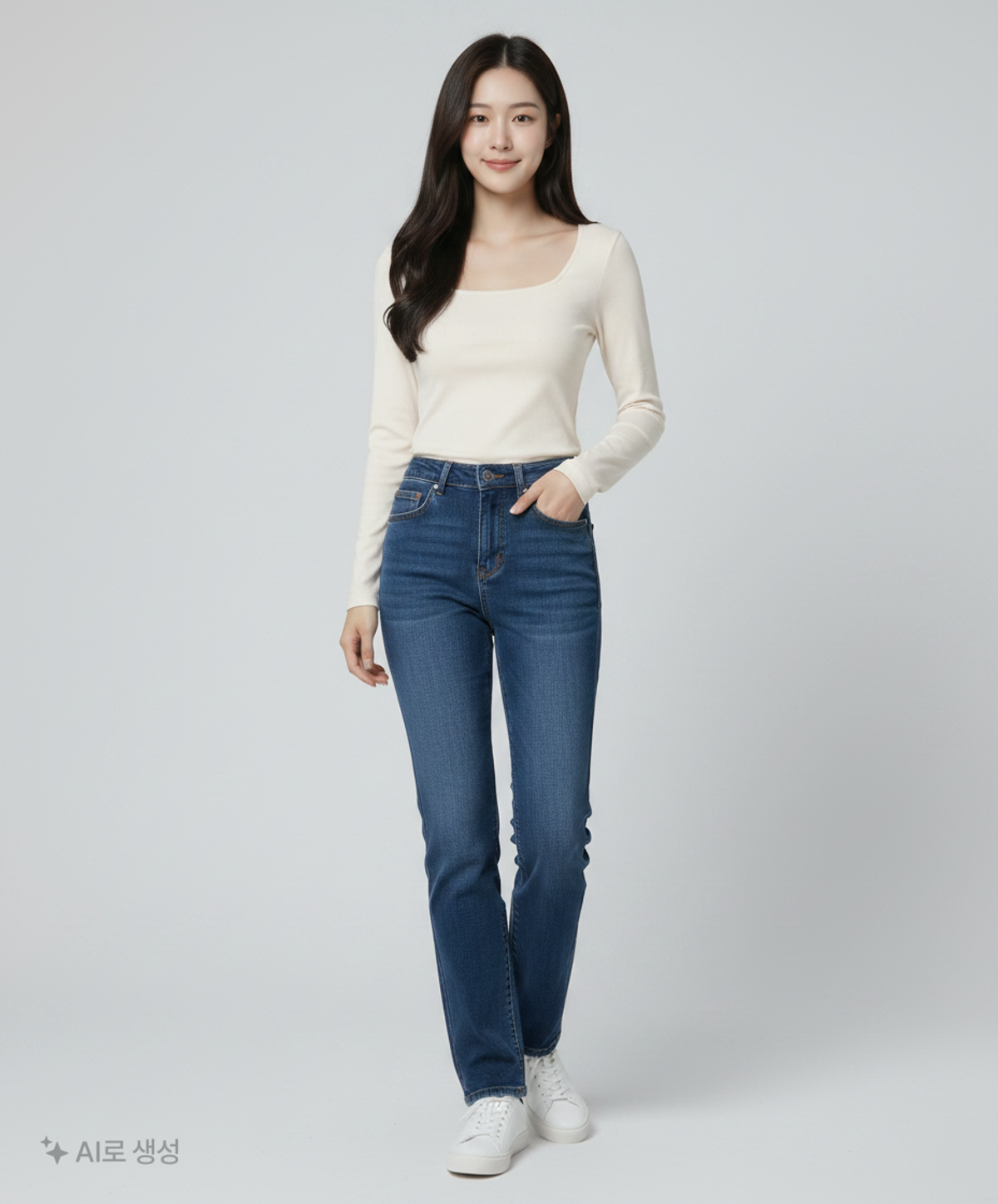 무신사 스탠다드(MUSINSA STANDARD) 긴소매 티셔츠 S