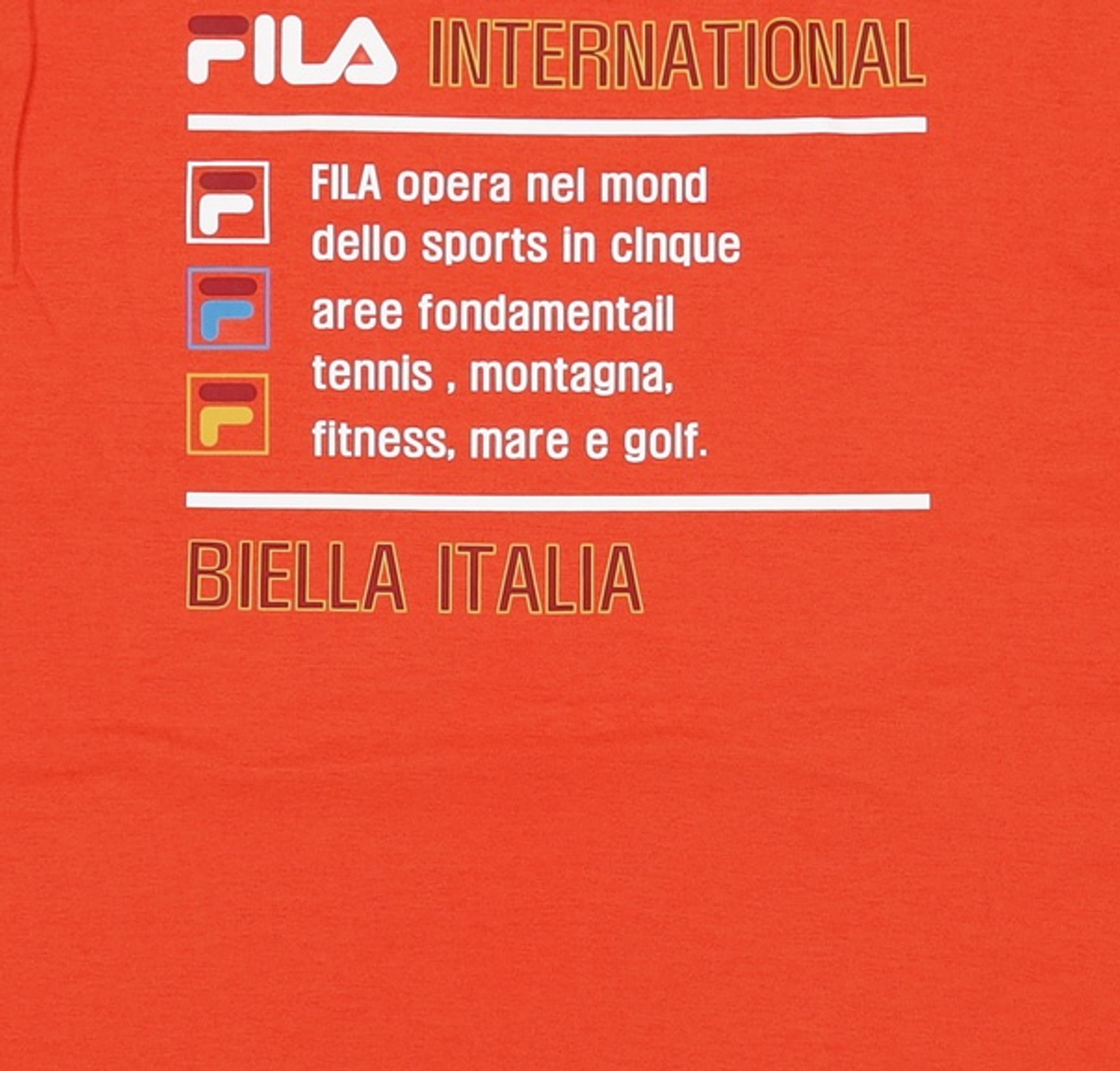 휠라(FILA) 반소매 티셔츠 M