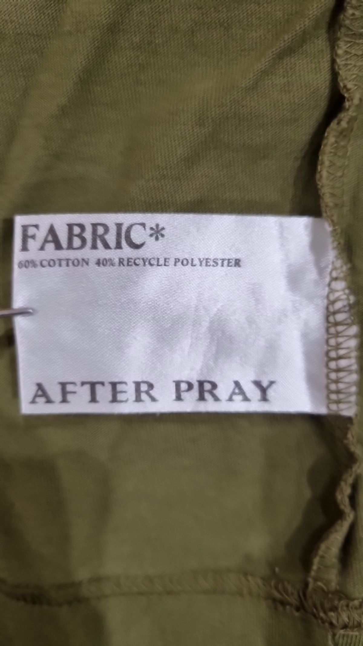 애프터프레이(AFTER PRAY) 반소매 티셔츠 L