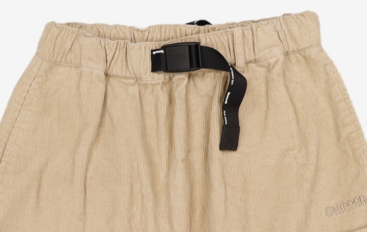 아웃도어 프로덕츠(OUTDOOR PRODUCTS) 코듀로이 벨티드 벌룬 스커트 COUDUROY BELTED BALLOON SKIRT XS
