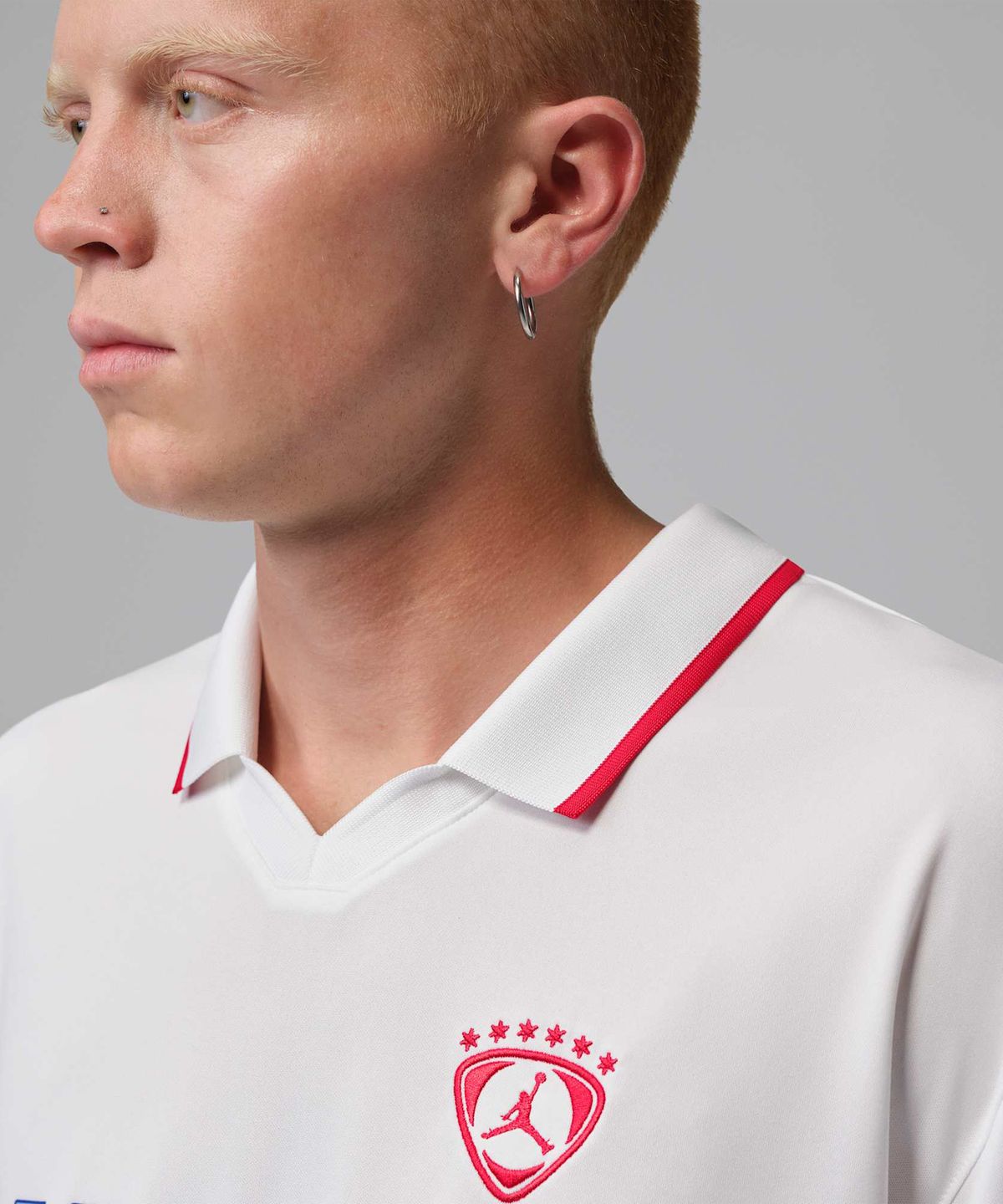 나이키(NIKE) 조던 브루클린 축구 탑 M - 화이트 / IM8998-100