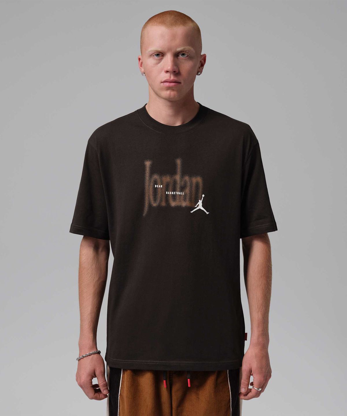 나이키(NIKE) 조던 브루클린 티셔츠 M - 쉐도우 헤더 / IX1569-231