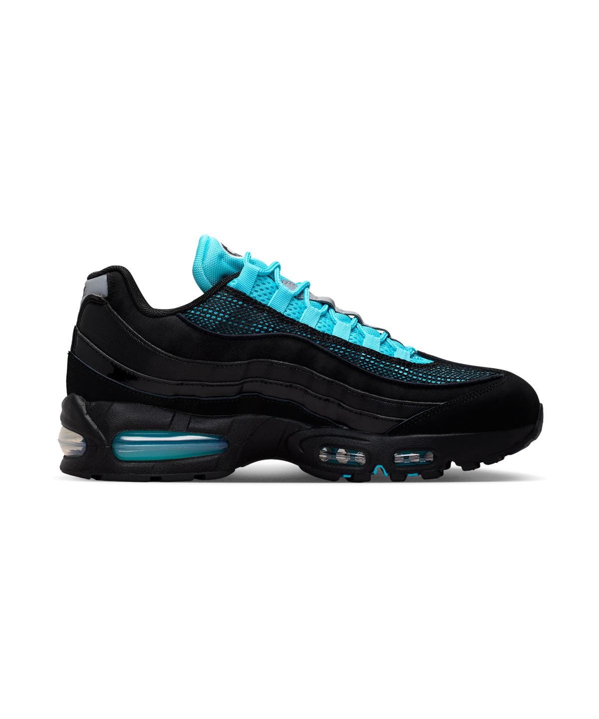 나이키(NIKE) 에어 맥스 95 빅 버블 M - 블랙:감마 블루:메탈릭 실버:크롬 / IM4691-001