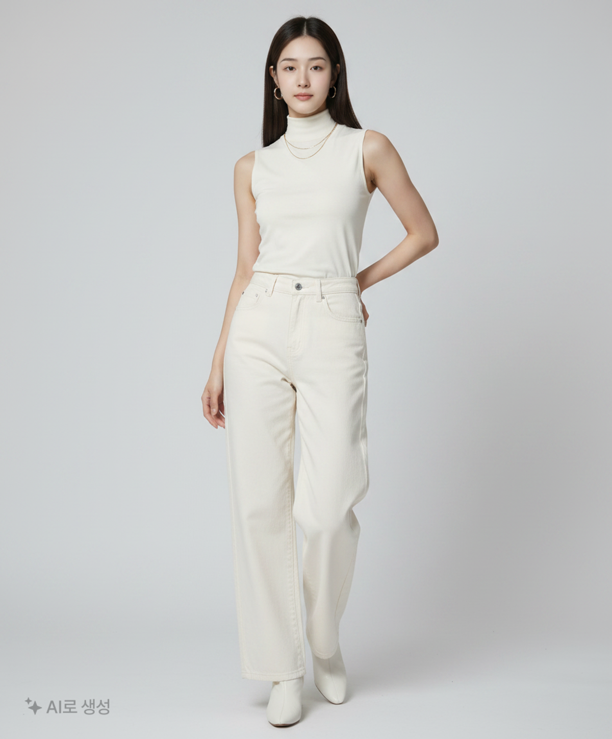 미쏘(MIXXO) 청/데님 팬츠 28