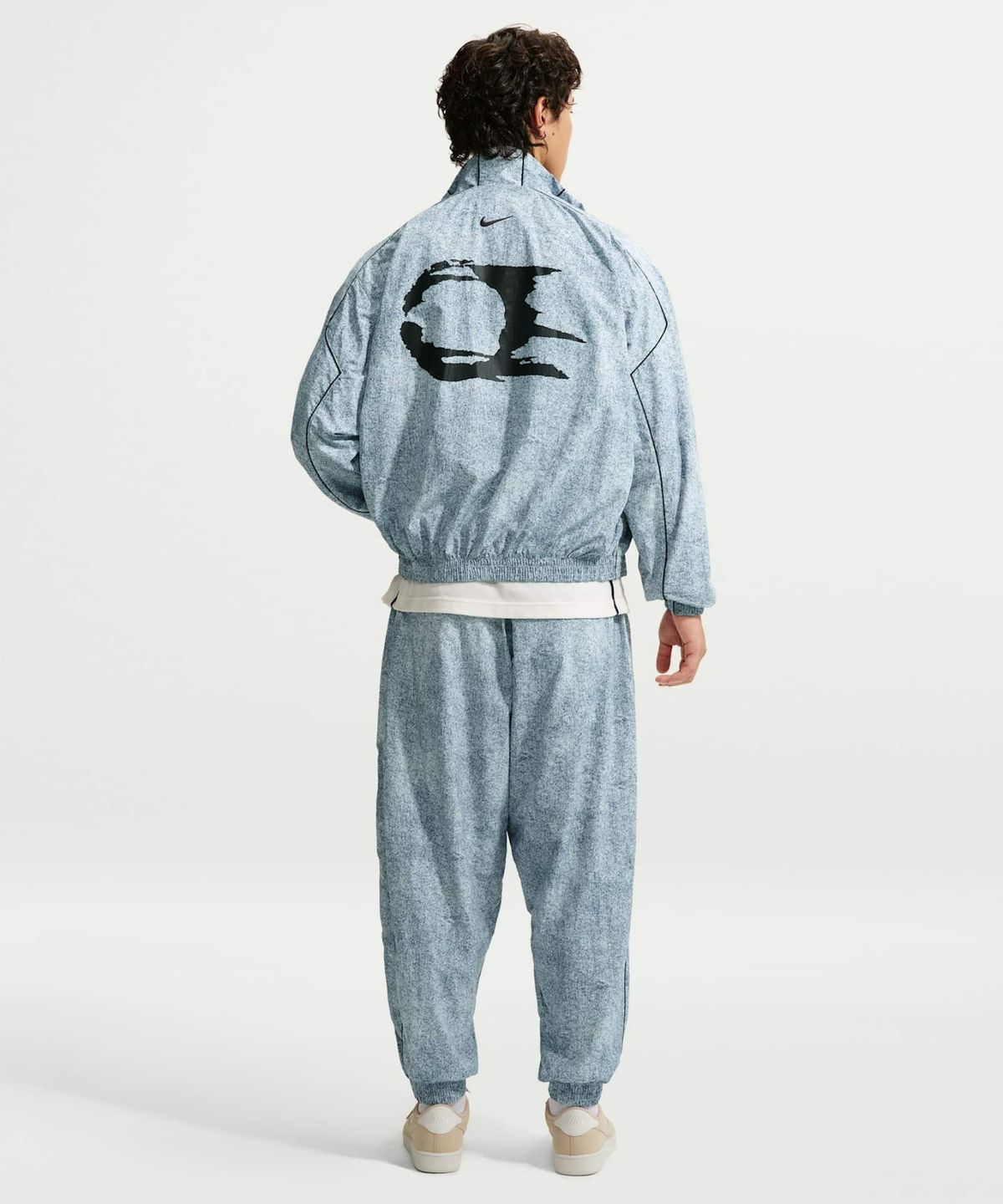 나이키(NIKE) 클럽 룰스 풀집 재킷 M - 화이트:블랙 / IQ8425-100