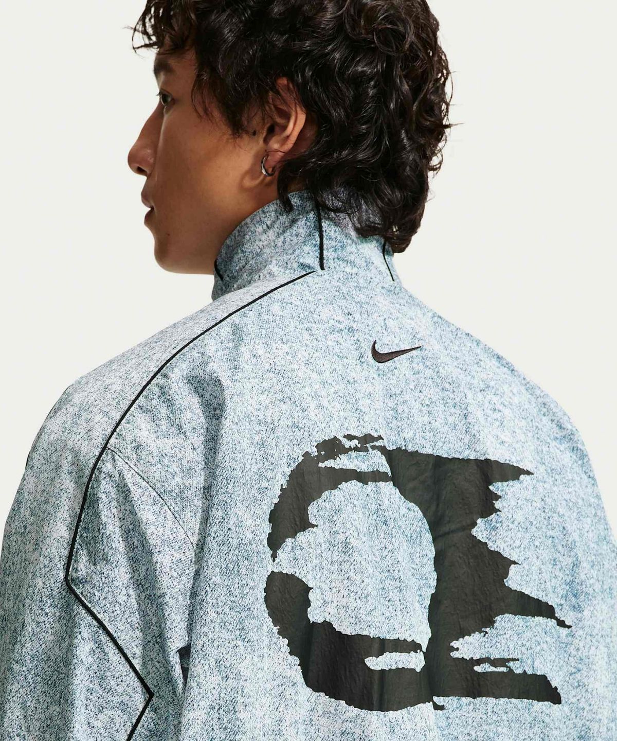 나이키(NIKE) 클럽 룰스 풀집 재킷 M - 화이트:블랙 / IQ8425-100