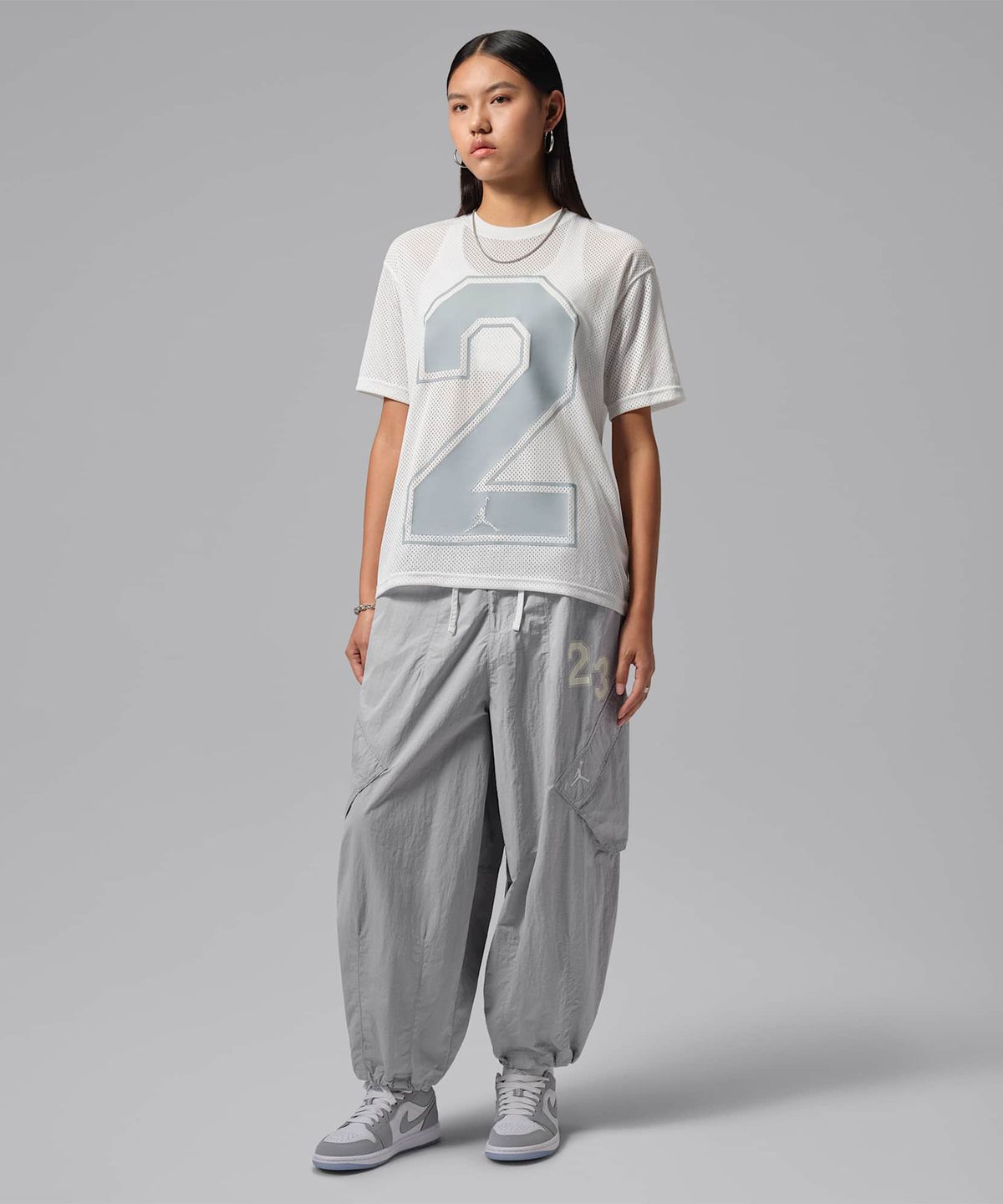 나이키(NIKE) 조던 플라이트 걸프렌드 티셔츠 W - 서밋 화이트 / IW1300-121