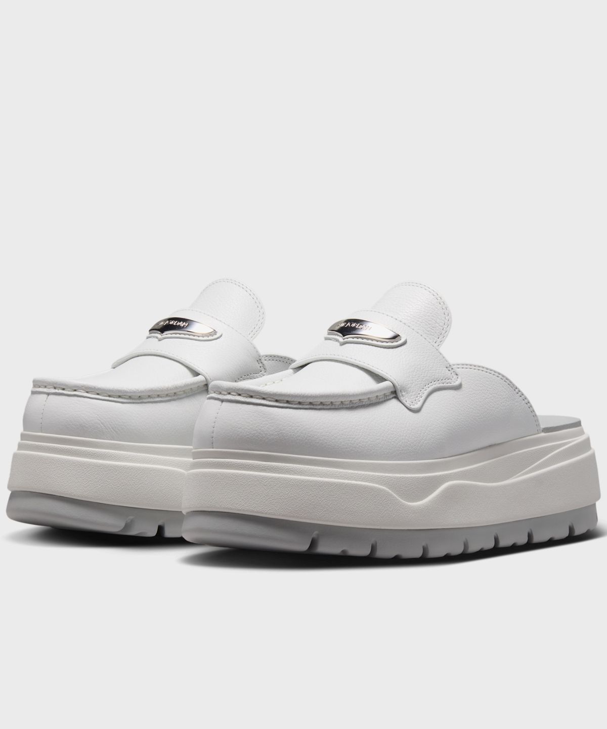 나이키(NIKE) 에어 조던 뮬 W - 서밋 화이트:배스트 그레이:메탈릭 실버 / IW0766-121