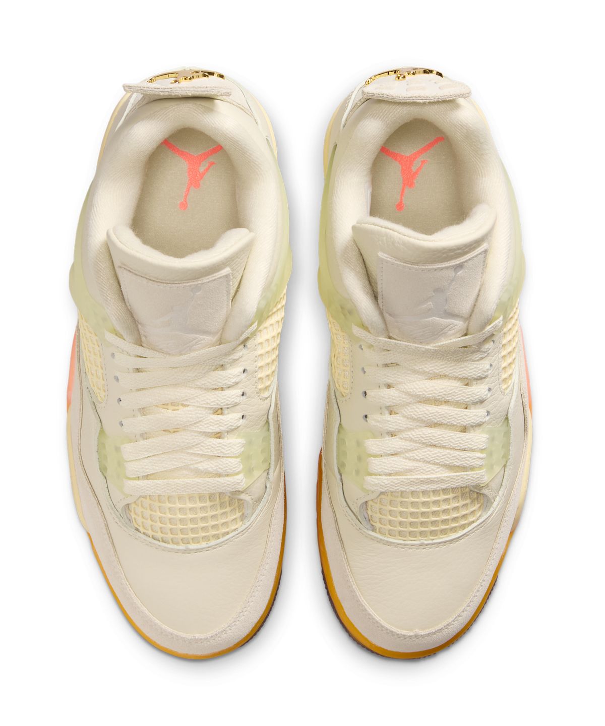나이키(NIKE) 에어 조던 4 레트로 버드 오브 파라다이스 W - 코코넛 밀크:브라이트 망고:모슬린 / HV0823-101