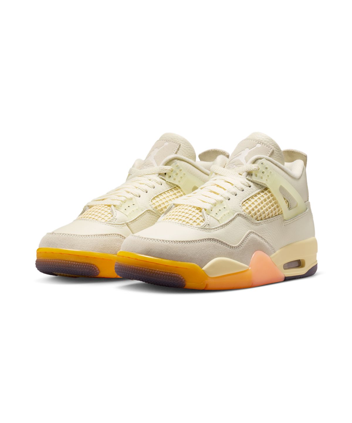 나이키(NIKE) 에어 조던 4 레트로 버드 오브 파라다이스 W - 코코넛 밀크:브라이트 망고:모슬린 / HV0823-101
