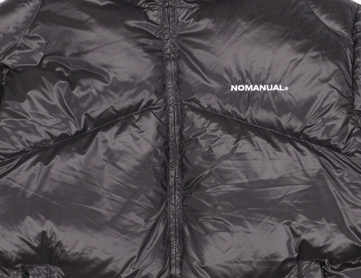 노매뉴얼(NOMANUAL) BACK POCKET DUCK DOWN - BLACK L