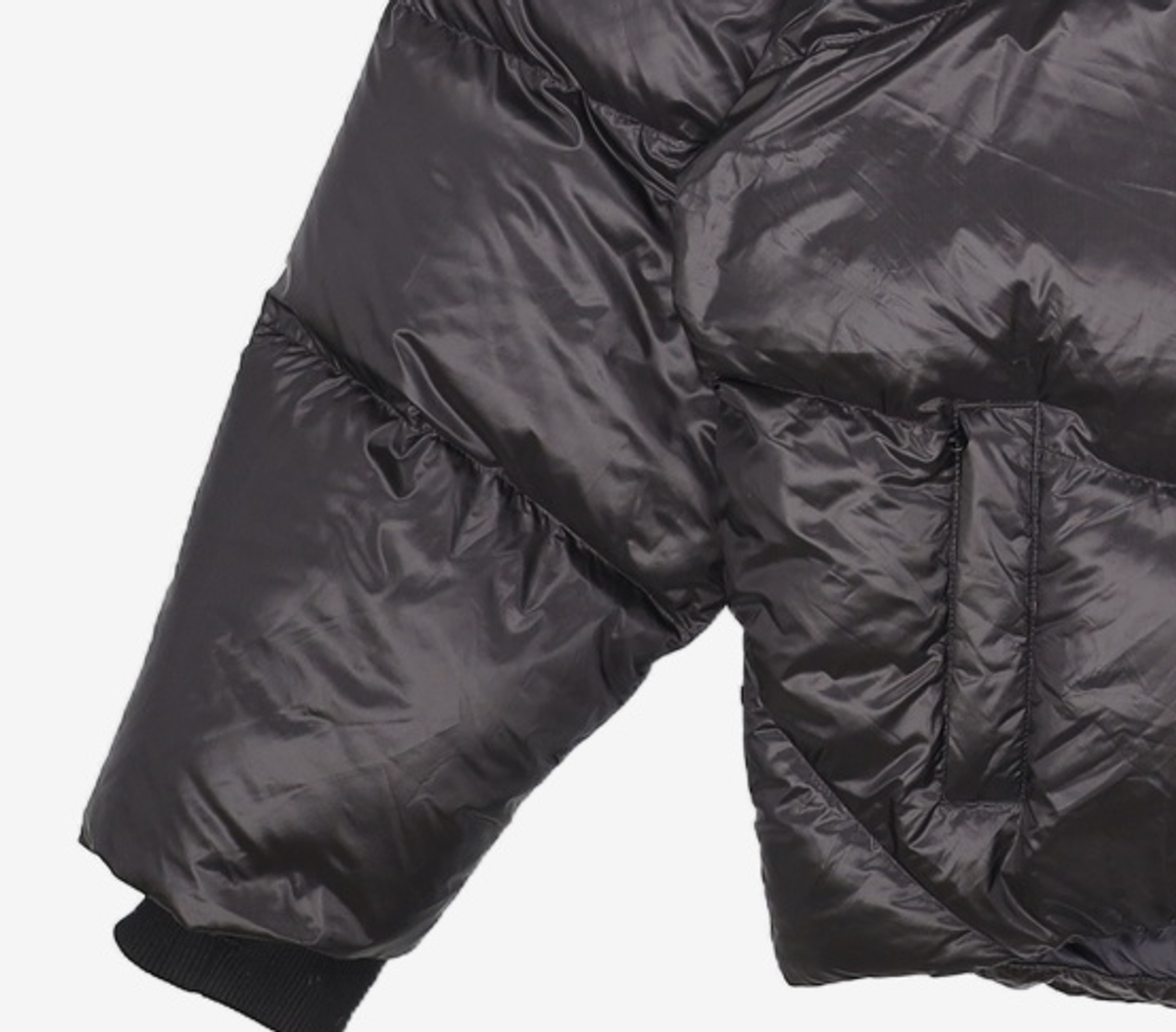 노매뉴얼(NOMANUAL) BACK POCKET DUCK DOWN - BLACK L