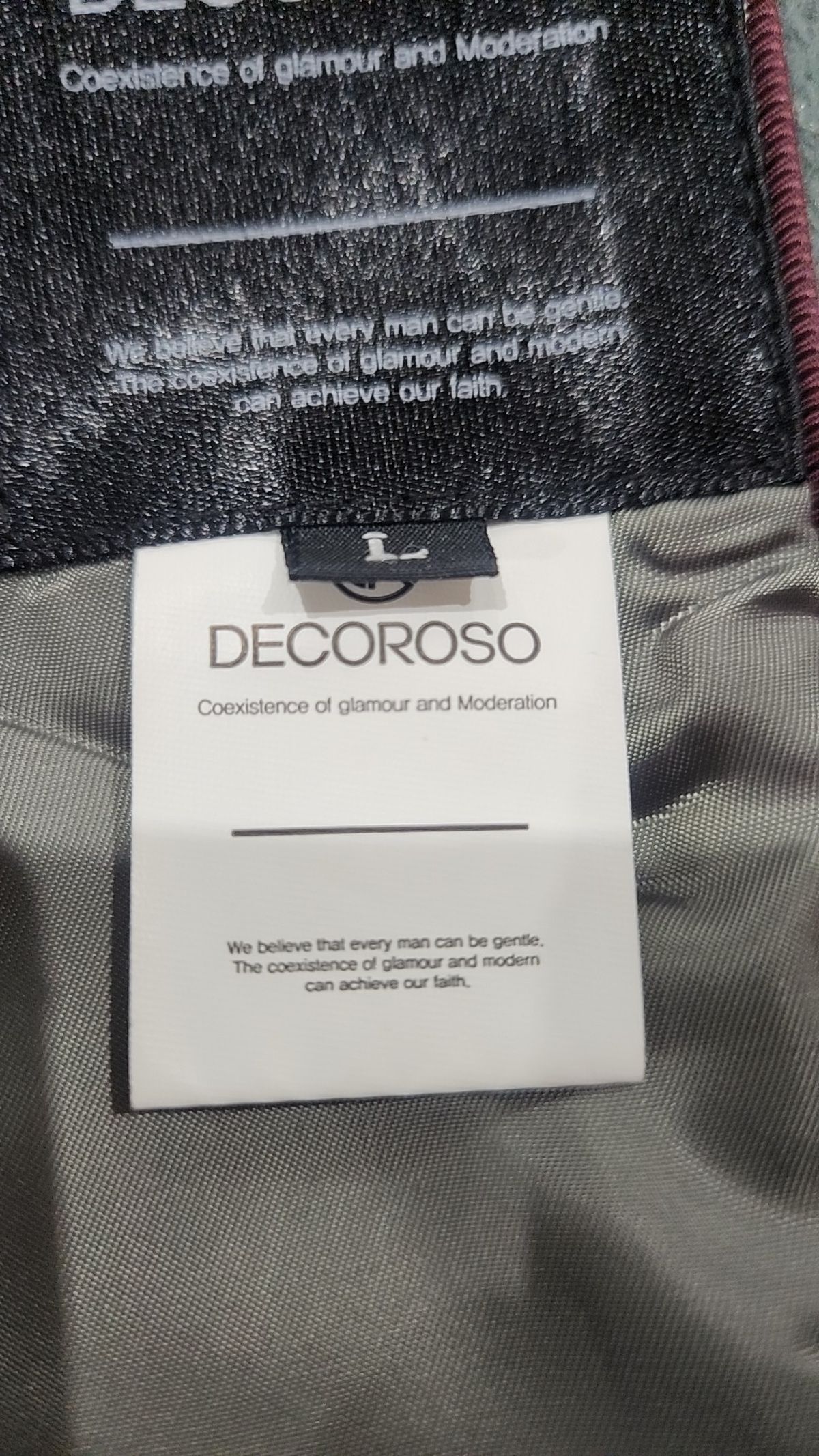 데꼬로소(DECOROSO) 겨울 기타 코트 L