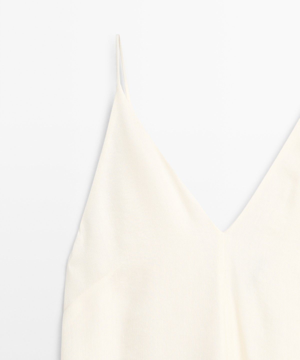 마시모두띠(MASSIMO DUTTI) 배색 플루이드 미디 원피스
