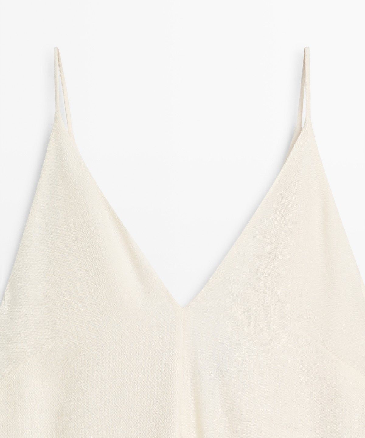 마시모두띠(MASSIMO DUTTI) 배색 플루이드 미디 원피스