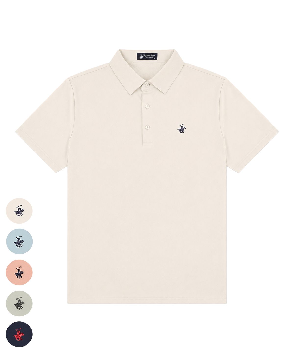 비버리힐스 폴로클럽(BHPOLOCLUB) [2PACK] 남성 냉감 미니멀 카라티 TS207+소로나 팬츠 SL563