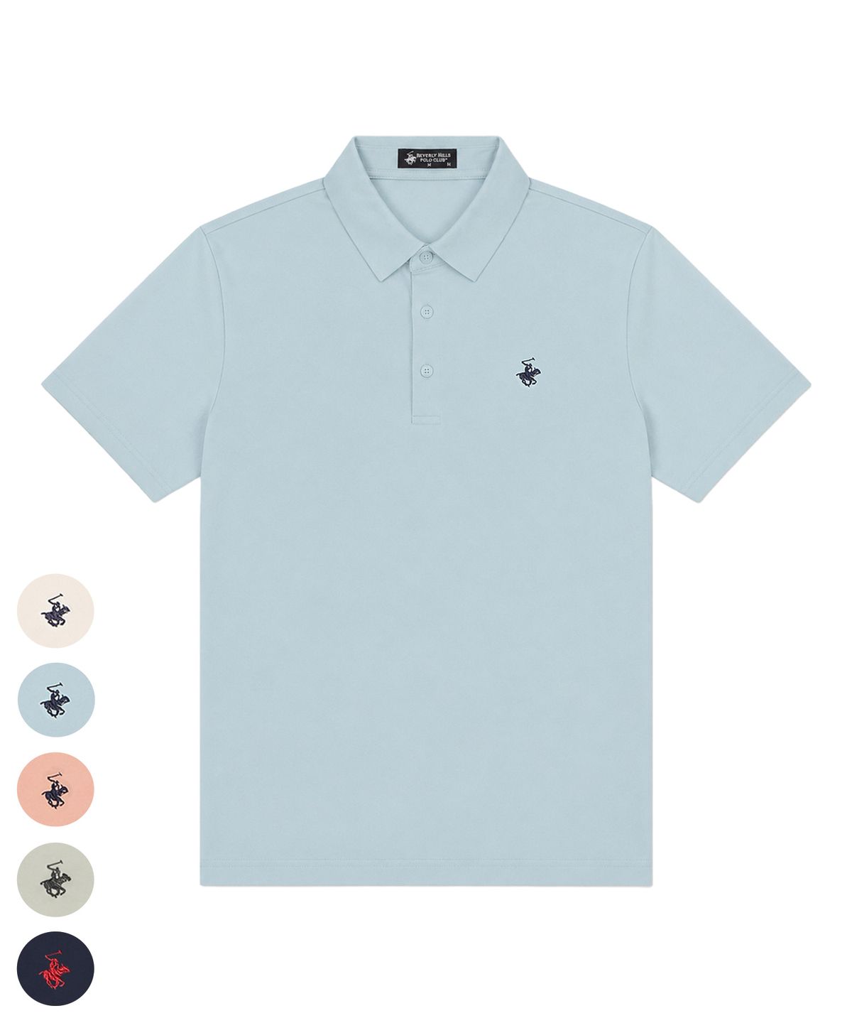 비버리힐스 폴로클럽(BHPOLOCLUB) [2PACK] 남성 냉감 미니멀 카라티 TS207+소로나 팬츠 SL563