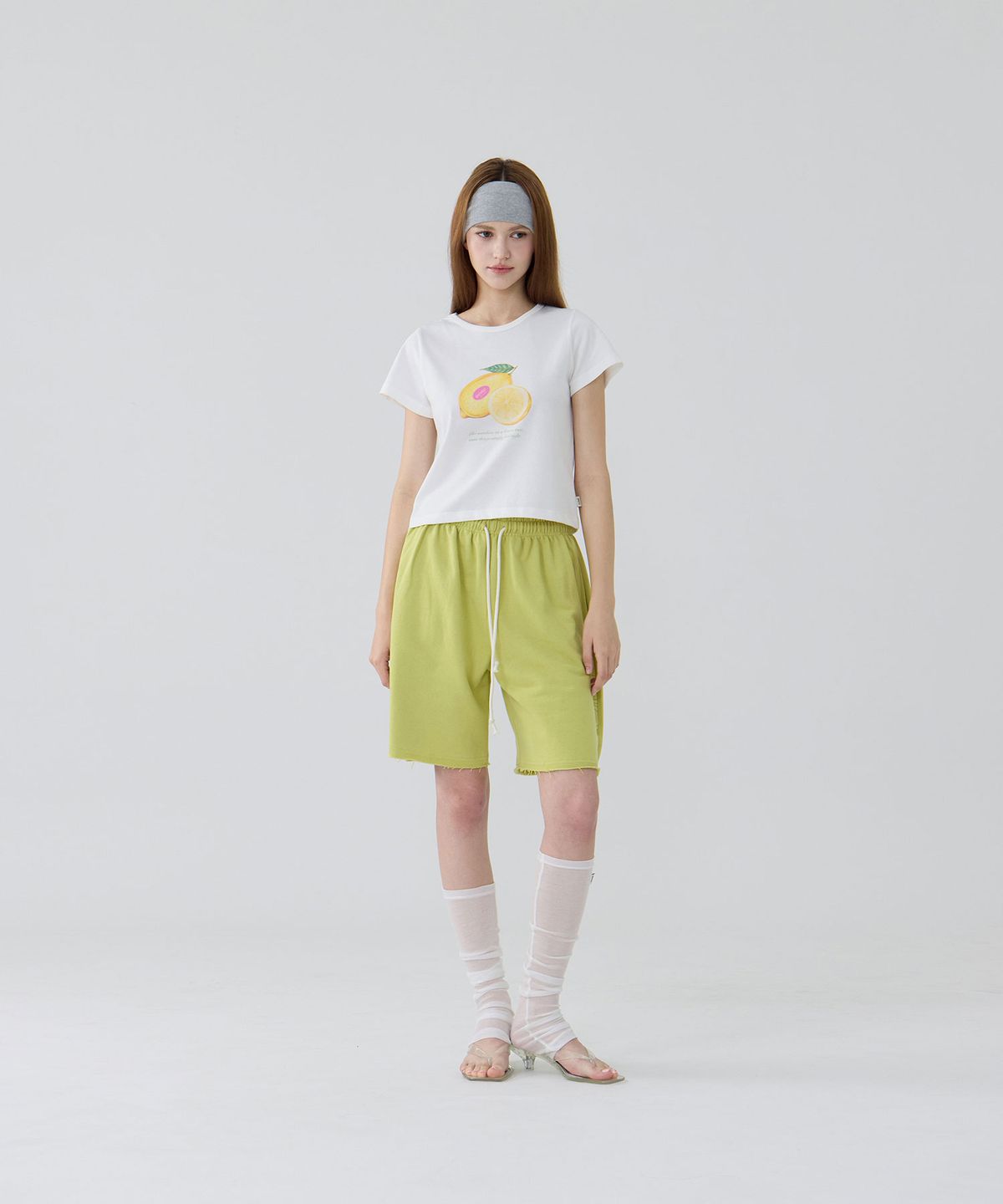 우네(OONE) Soft Sheer Open-Toe Warmer_Ivory
