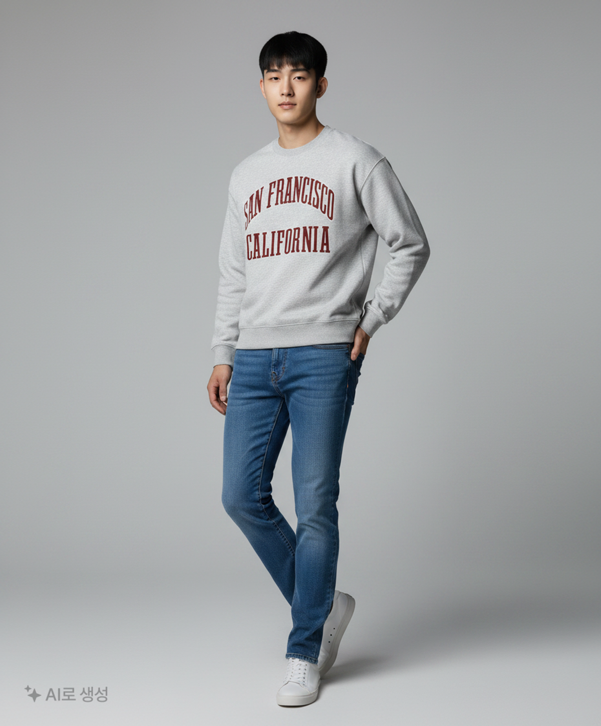 홀리스터(HOLLISTER) 맨투맨/스웨트셔츠 L