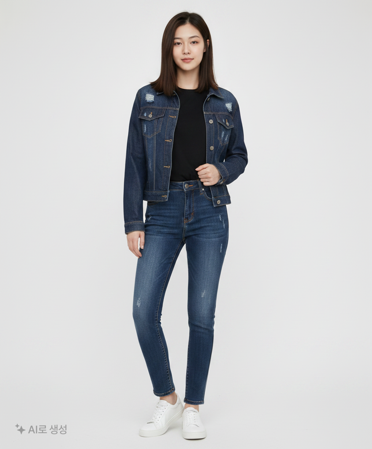 헤이린(Haylynn) 데님/트러커 재킷 FREE