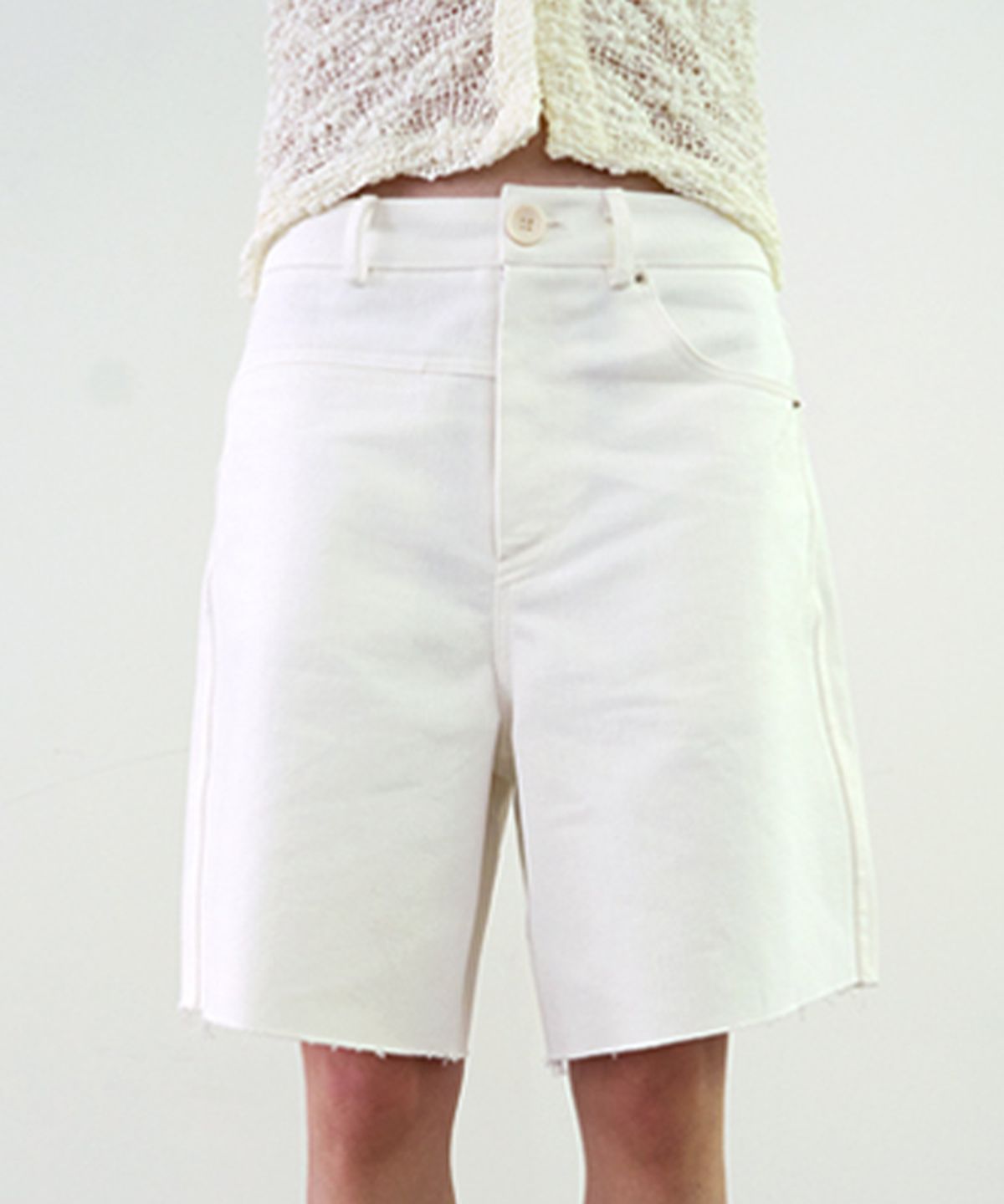 위메농(OUI MAIS NON) Frida cotton half pants