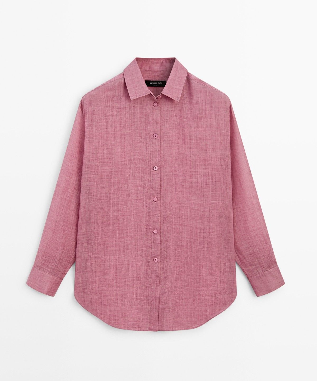 마시모두띠(MASSIMO DUTTI) 플루이드 라미 셔츠