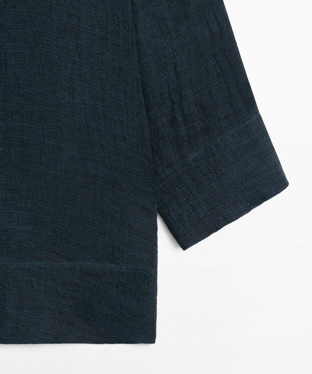 마시모두띠(MASSIMO DUTTI) 100% 린넨 플루이드 미니 드레스