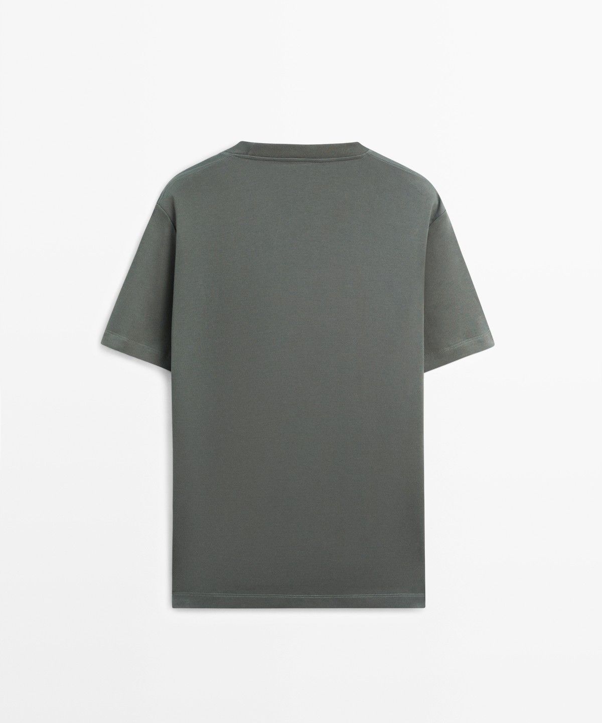 마시모두띠(MASSIMO DUTTI) 100% 코튼 반팔 티셔츠