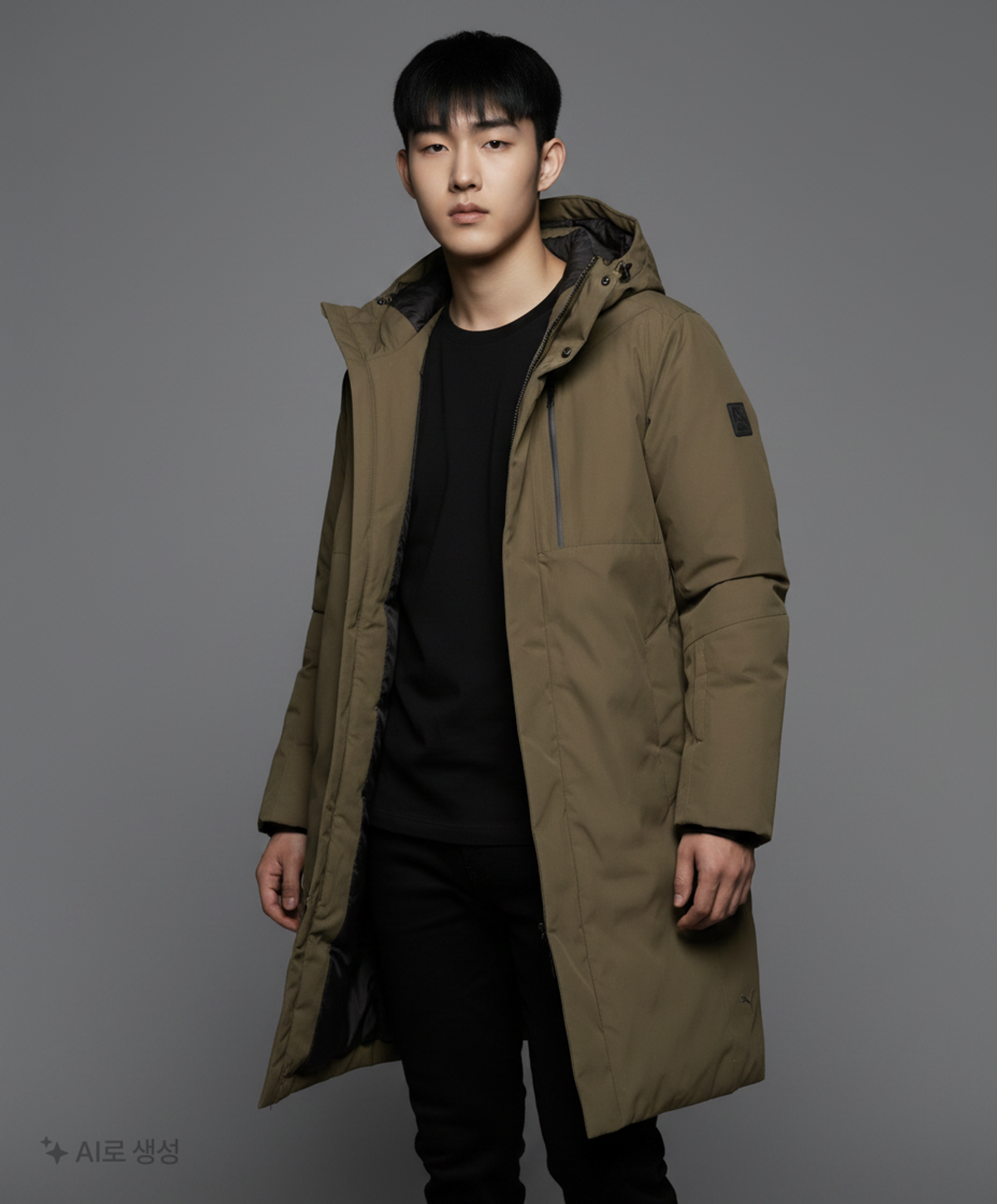 푸마(PUMA) 롱 패딩/롱 헤비 아우터 L