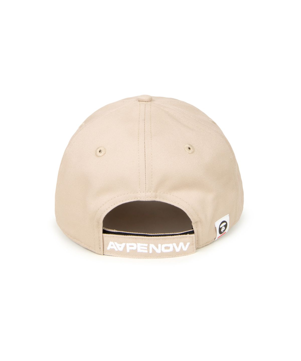 에이프(AAPE) AAPE NOW 문페이스 로고 캡 베이지 / AAPCPM4865XXQBGL