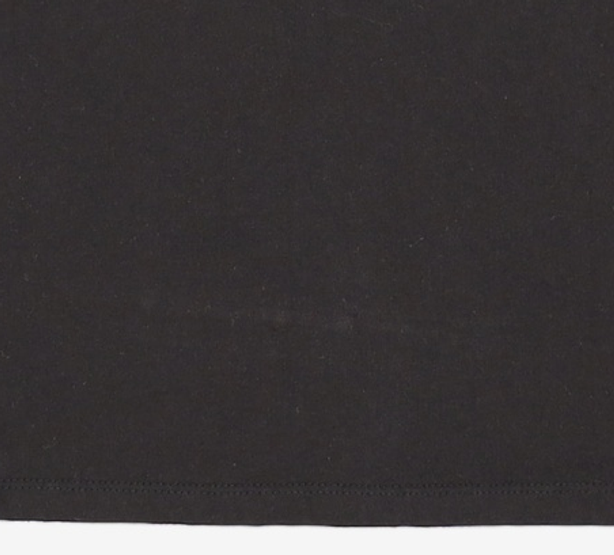 비뮤즈맨션(BEMUSE MANSION) Curved short sleeve tee - Black FREE