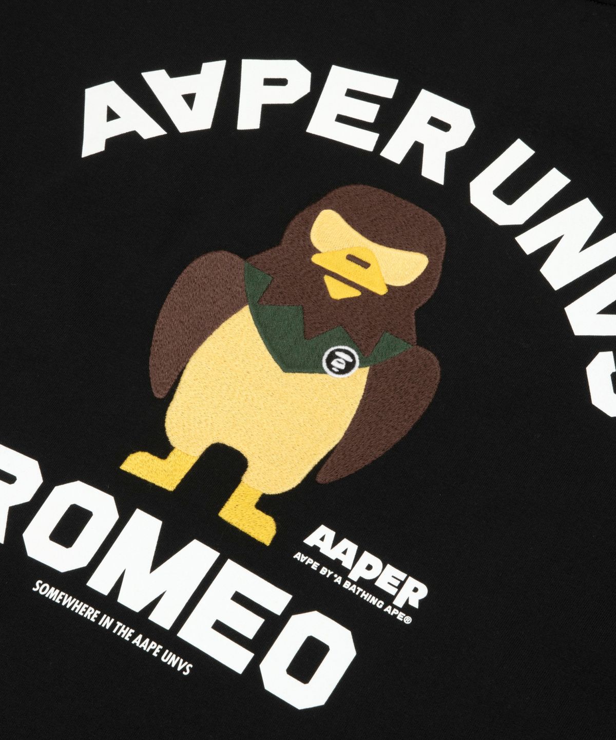 에이프(AAPE) AAPER 그래픽 티셔츠 블랙 / AAPTEM1831XXQBKX