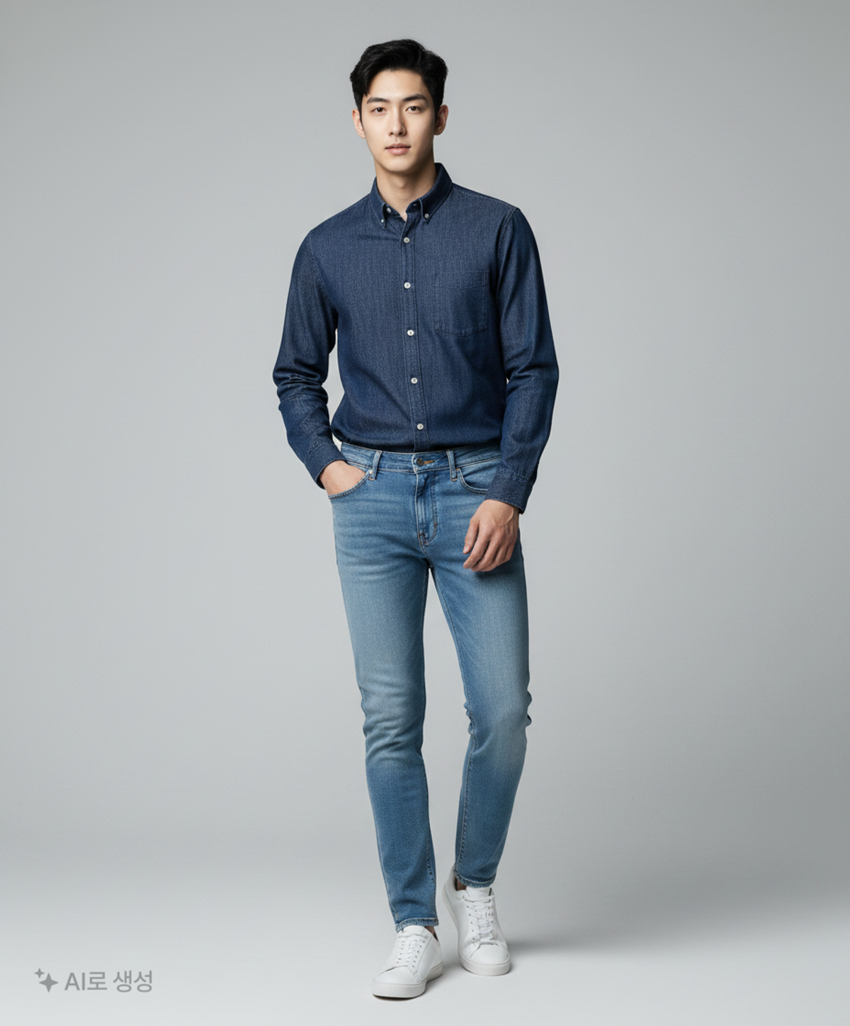 유니클로(UNIQLO) 캐주얼 셔츠 L