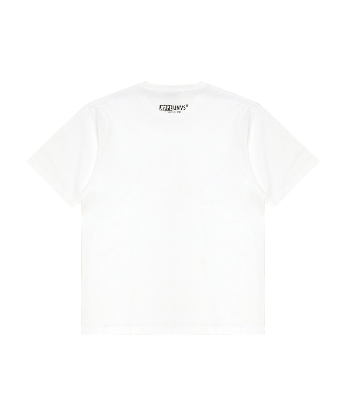 에이프(AAPE) AAPEUNVS 문페이스 티셔츠 화이트 / AAPTEM1836XXQWHX