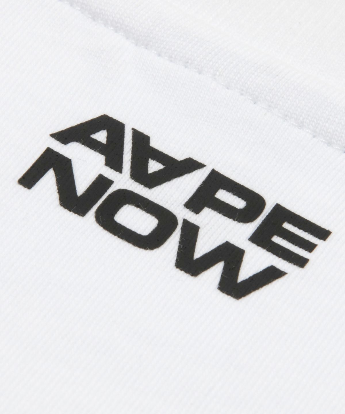 에이프(AAPE) AAPENOW 문페이스 탱크탑 화이트 / AAPTKM1805XXQWHX