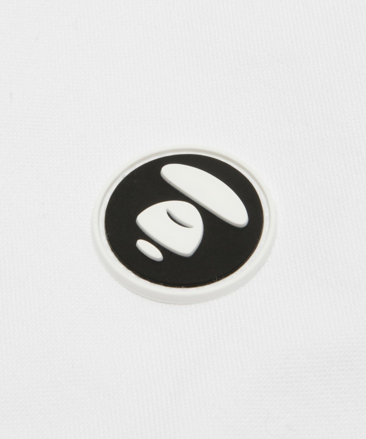 에이프(AAPE) AAPE NOW 문페이스 숏 슬리브 셔츠 화이트 / AAPSRM8559XXQWHX