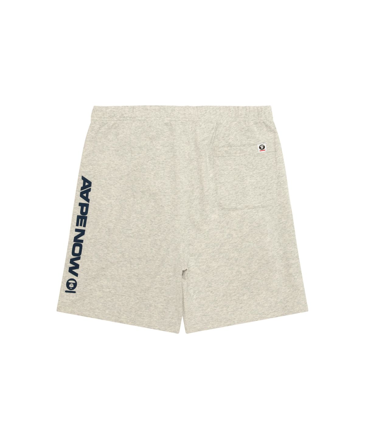 에이프(AAPE) AAPE NOW 문페이스 스웨트 쇼츠 그레이 / AAPSPMC685XAQWH2