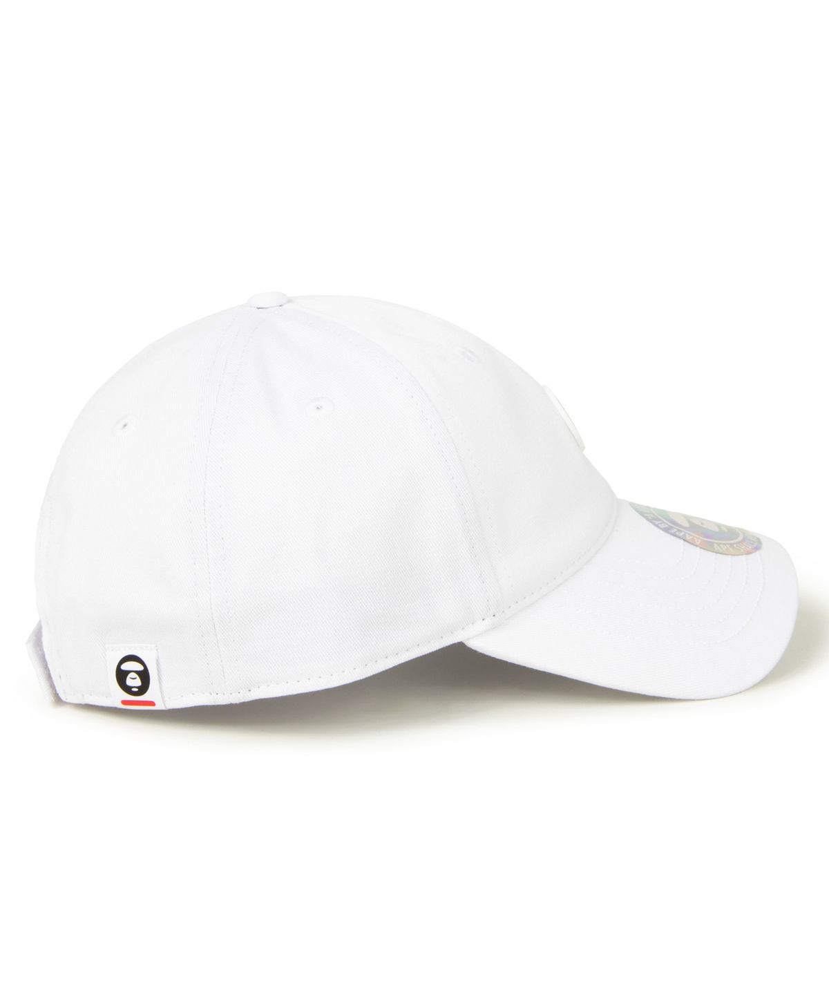 에이프(AAPE) AAPE NOW 문페이스 로고 캡 화이트 / AAPCPM4865XXQWHX
